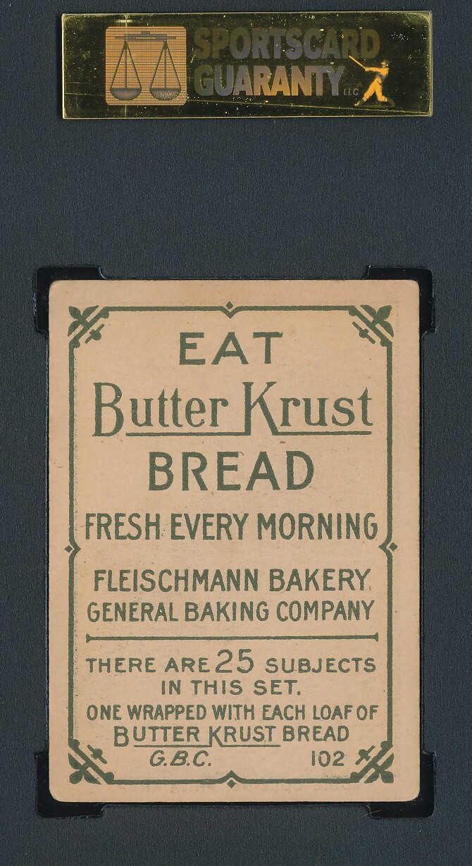 Eddie Collins 1911 D304 GENERAL BAKING BRUNNERS BUTTER KRUST SGC 3! eBay