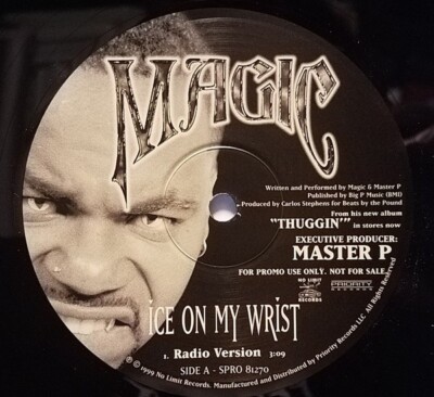 Magic- Ice On My Wrist 1999 SPRO-81270 Vinyl 12''