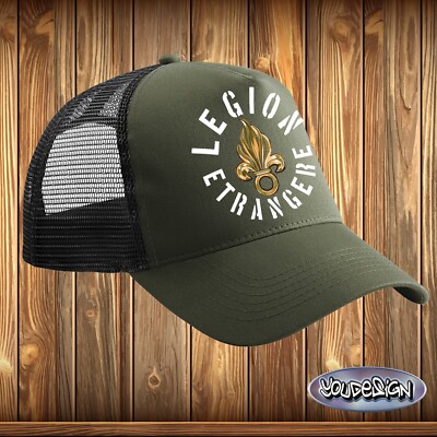 Legion Etrangere Trucker Snapback Cap Fremdenlegion Elitekorps Mütze Retro