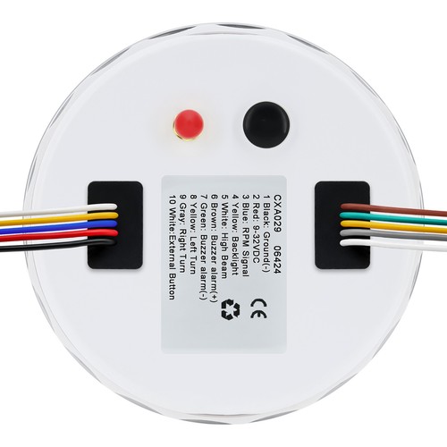 110mm GPS Speedometer 200km/h with Tachometer 8000RPM Gauge Waterproof for Boat - Picture 14 of 19