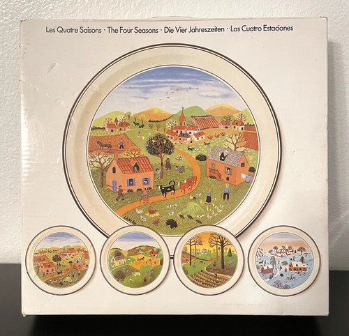 Villeroy & Boch Collector Les Quatre Saisons No 2 Four Seasons Decorative Plate - Picture 2 of 4