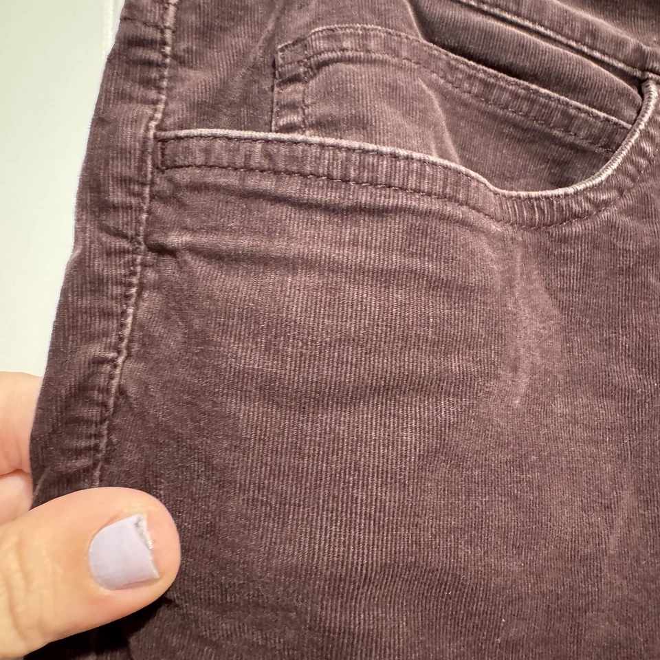 Eileen Fisher Purple Straight Leg Pants Size 14/16 - Image 3 of 4