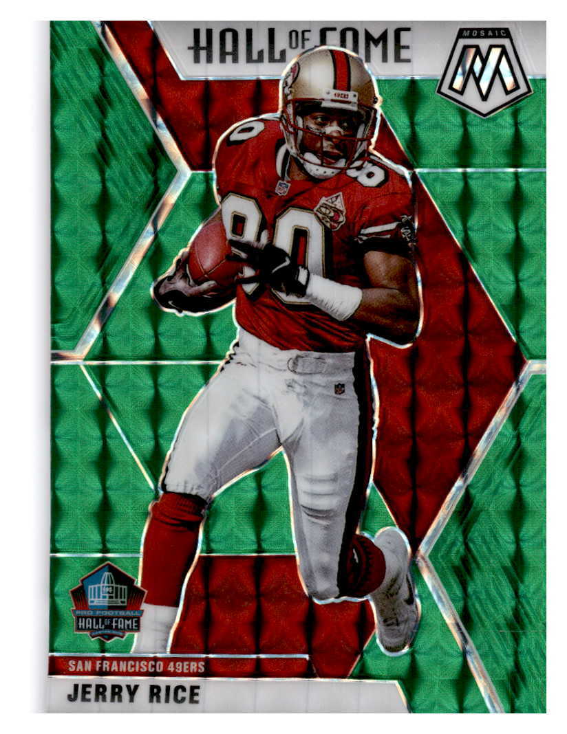 2020 Panini Mosaic Mosaic Green Jerry Rice  287