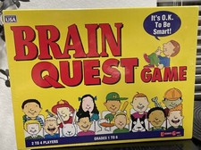 Brain Quest Game University Games Educational Board Game For Grades 1-6 Sealed