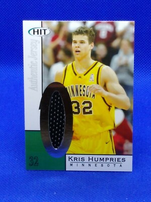 2004 SAGE Hit Authentic Jerseys Kris Humphries #JKH Rookie RC