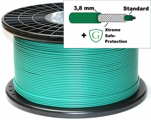 LandXcape LX komp. Kabel Mähroboter Sicherheits Draht - SAFE-PROTECT - Ø3,8mm HQ
