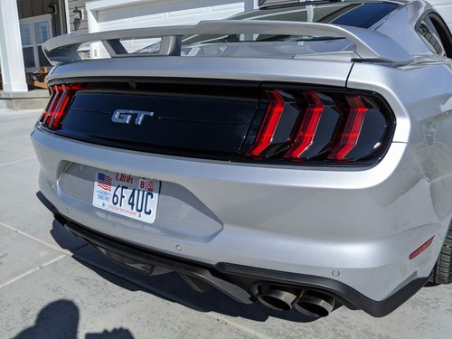 2018 Ford Mustang Taillight Accent Vinyl Decals Blackout Tint Graphics 2019 2020 - Picture 5 of 6