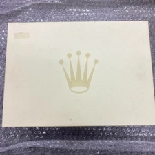 ROLEX Green Watch Box Case 33.00.64 Wood Leather Vintage Genuine