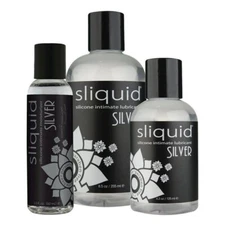 Sliquid Naturals Silver Premium Silicone Based Intimate Lubricant