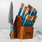 16-Piece Executive Knife Block Set with Vg-10 Super Steel