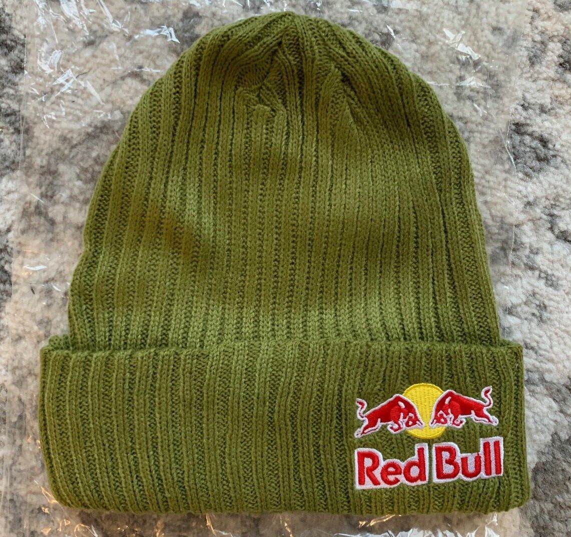Купить RED BULL BEANIE - OLIVE - WINTER 