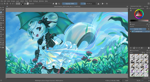 KRITA 5.2.2 Windows ART software Professional Painting Program On 4gb USB STICK - 第 22/24 張圖片