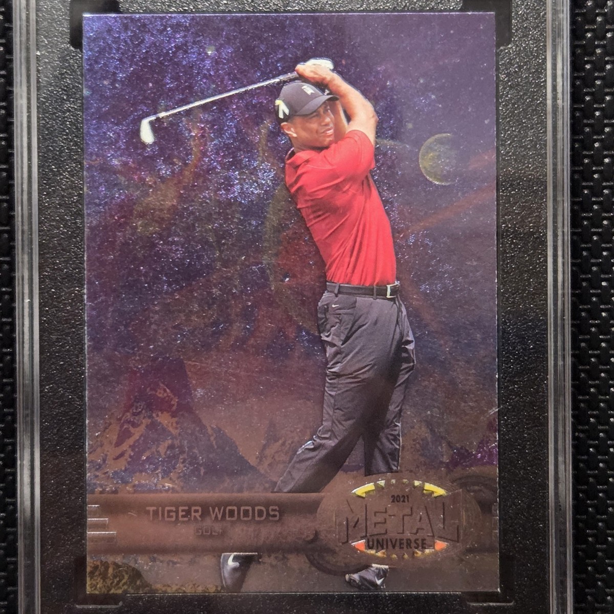 2021 SKYBOX METAL UNIVERSE CHAMPIONS TIGER WOODS 1997-98 RETRO #RB
