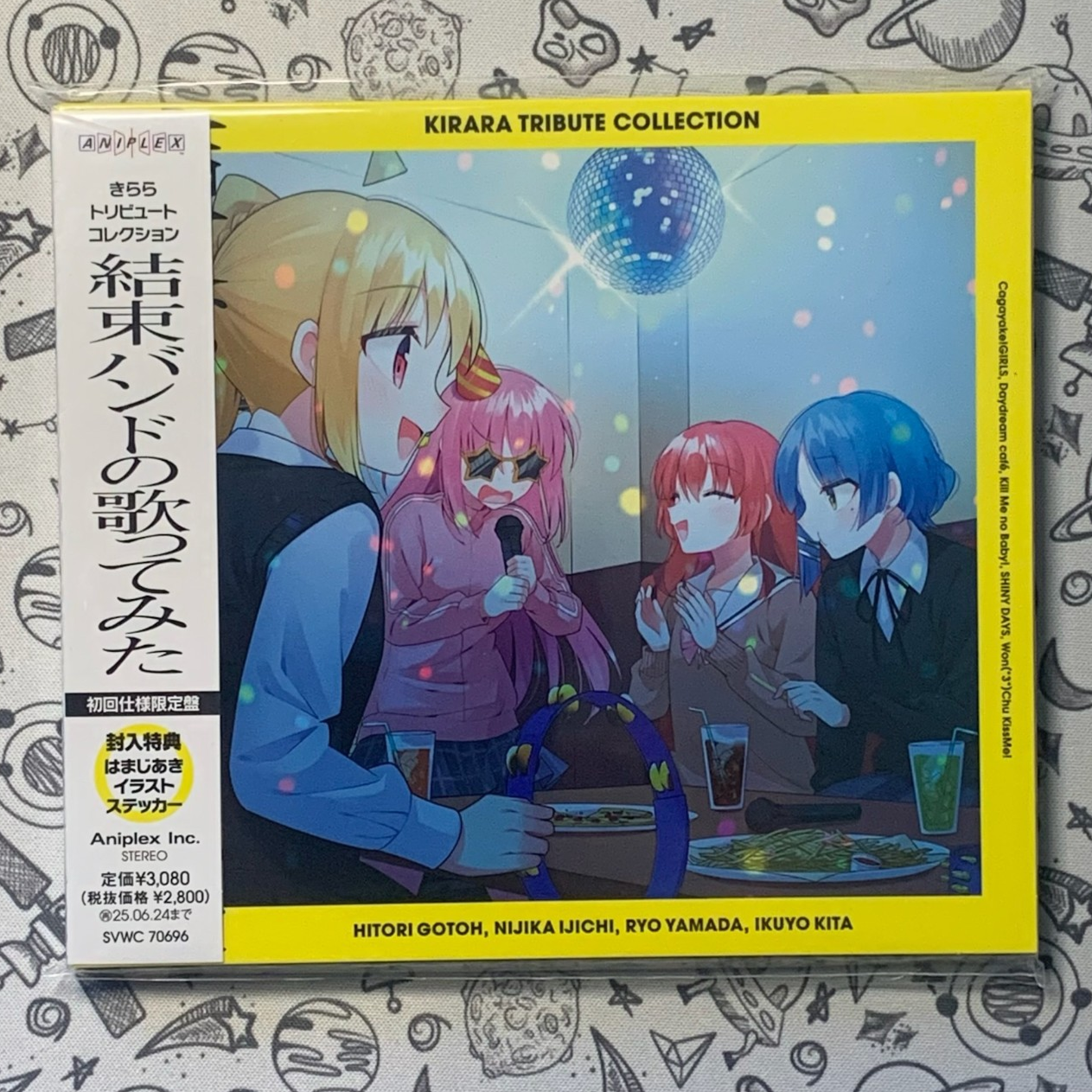 Kirara Tribute Collection Kessoku Band Utattemita First Press Limited (CD) Japan