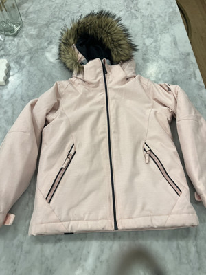 Roxy Girl's Winter Jacket Youth M Reversable Insulated Ski Snowboard Zip