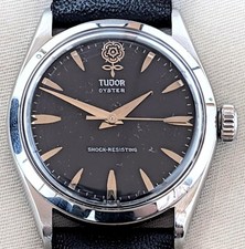 Tudor Oyster Prince 7934 Wristwatch Watch Hand Wind Big Rose 1960s No Box