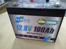 12V 100Ah LiFePO4 Lithium Battery BMS for Solar RV Off-grid Trolling Motor Boat