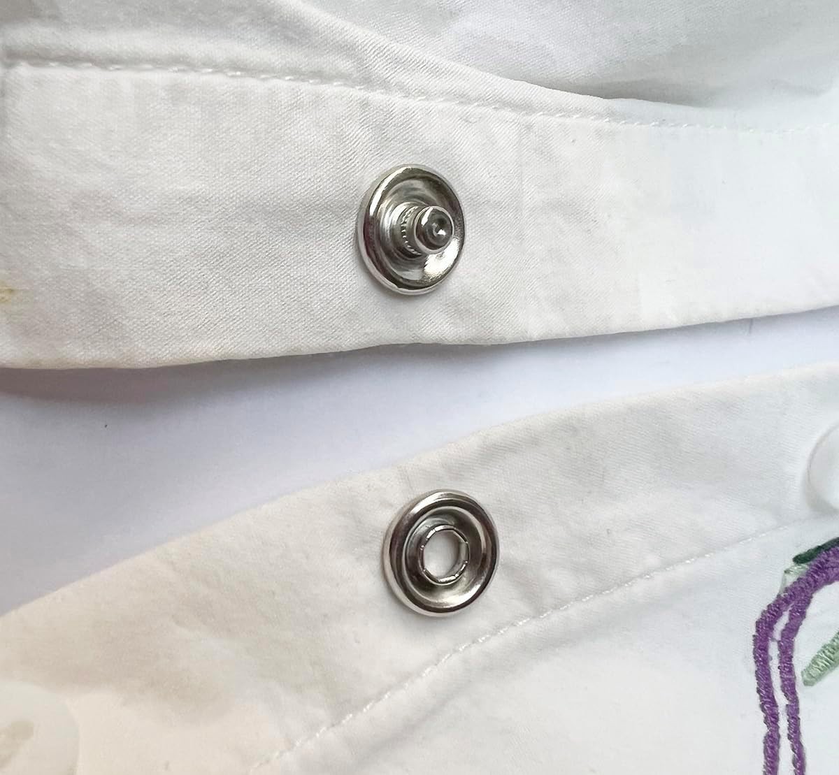 Pearl Snaps with Fastener Pliers Press Tool Kit 40 Set Snap Fasteners Kit Sna...