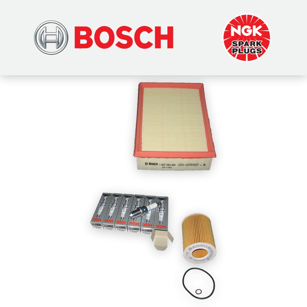 SERVICE KIT for BMW 3 SERIES (E46) 330I OIL AIR FILTERS PLUGS (2000-2007)