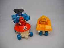 Vintage 1984 Playworld Toys Lil Playmates Space Station Vehicles  Figures