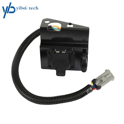 Trailer Tow Wiring Harness 4 & 7 Pin Plug For Ford F-250 F-350 Super Duty 02-04 - Picture 4 of 14