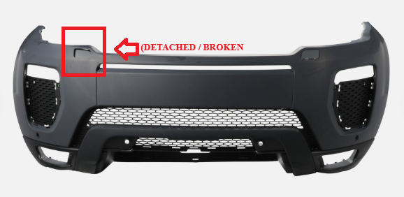 Cubierta de parachoques para Land Rover Range Rover Evoque 2018-2019 (P/N LR079538)