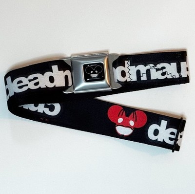 Deadmau5 adjustable seatbelt-style belt Officially Licensed