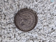 1887 Morgan Silver Dollar - United States $1 Coin - Philadelphia Mint - Antique