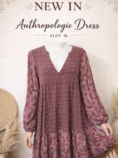 Maeve For Anthro Women Dress Size L