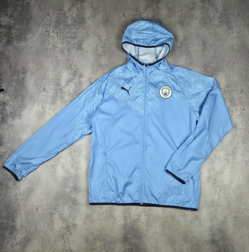 Puma Manchester City Fußballjacke Home 2020-21 Fußball Größe L - Bild 1 von 5