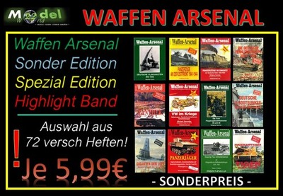 MW22 PODZUN-PALLAS WAFFEN ARSENAL 72 HEFTE AUSWAHL HIGHLIGHT SONDERPREIS 5,99 