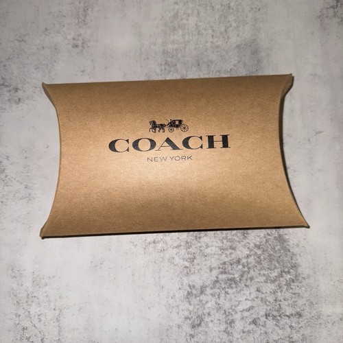 BN COACH BROWN GIFT BOXES~GIFT BAGS~ STICKERS~TAGS PICK SIZE - Picture 7 of 34