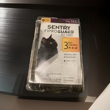 Sentry Fiproguard for Cats 3 Way Control Squeeze-On Treatment