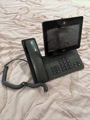 Cisco DX650 IP Phone CP-DX650-K9 VoIP SIP Phone W/ Stand & Handset