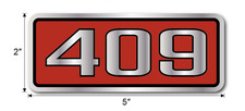 New 409 Air Cleaner Engine Motor Decal Sticker For Chevrolet Classic Gm Usa