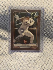 Juan Soto 2026 Bowman Chrome #/275 Burgundy Mojo
