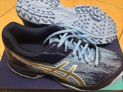 Asics Gel-Lethal Field 3 Blau & Silber Kinder Gr. 2 Neu