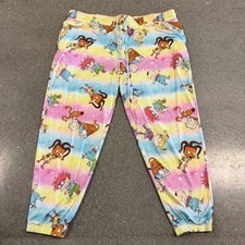 Nickelodeon Rugrats Cartoon Character Pajama Pants AOP Women's 2XL