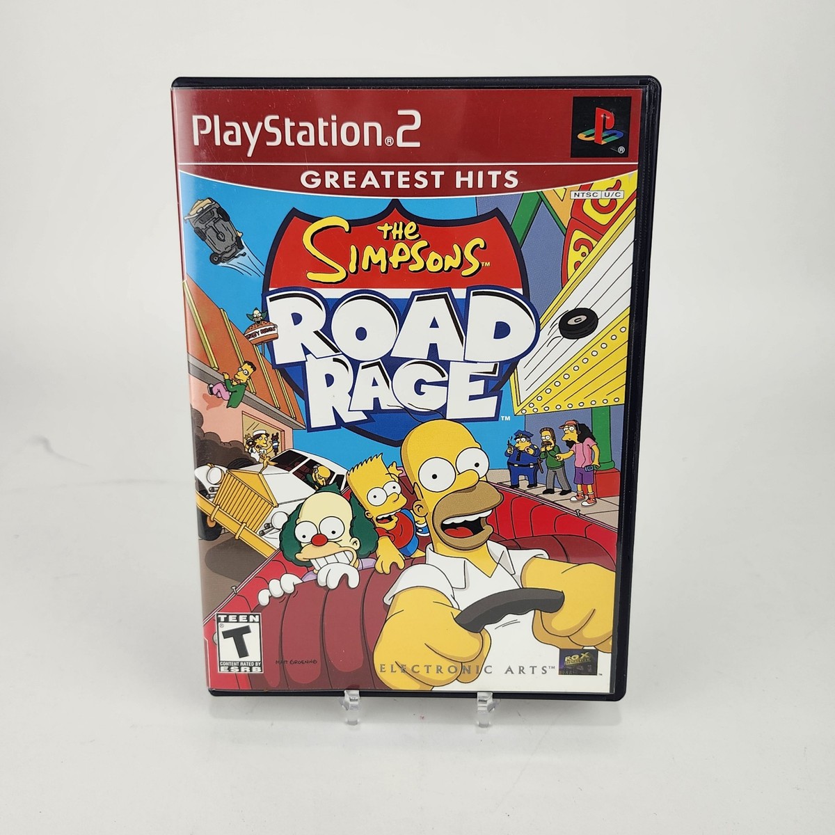 The Simpson Road Rage (PlayStation 2 PS2) Complete CIB W/ Manual