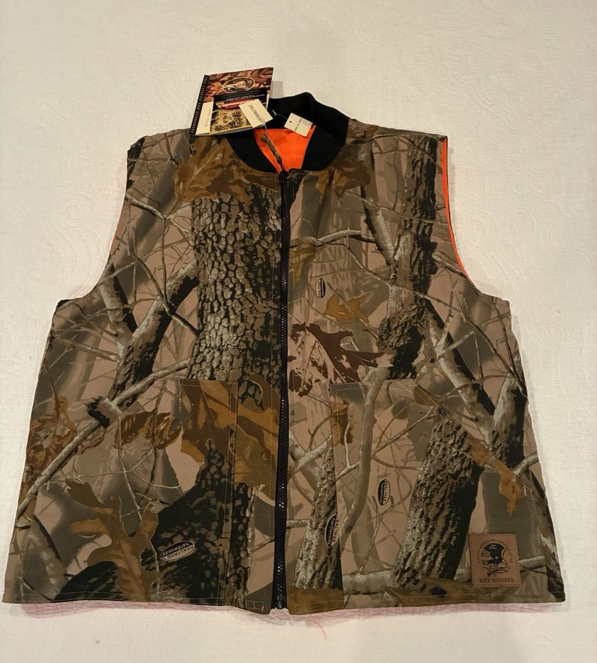 Hunting vest. Bob Allen Real Tree Life Member Shooting  Camo Mens Medium H306 - Image 2 of 4