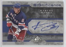 2006-07 SP Game Used Edition SIGnificance 41/50 Marcel Hossa #S-HO Auto 8h6