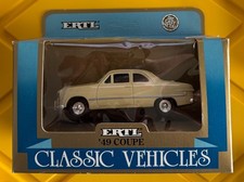 VINTAGE 1990 ERTL 1949 FORD COUPE 1:43 DIECAST COLLECT TOY CARS CLASSIC VEHICLES