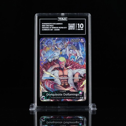 Donquixote Doflamingo (Alternate Art) graded TAG 10 for sale on eBay