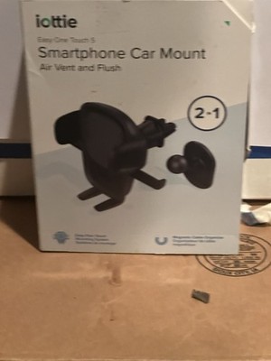 iOttie Easy One Touch 2-in- 1 Car Vent Mount Phone Holder W/Flush Mount
