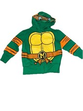 Nickelodeon TMNT Teenage Mutant Ninja Turtles Kids Sweatshirt Hoodie Zip Size 2T