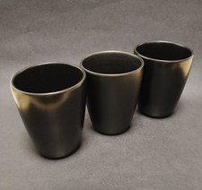 Black Scandinavian Stoneware Coffee Tea Mug S...