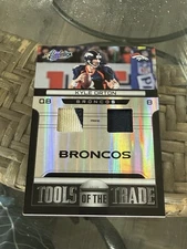 Kyle Orton 2011 Absolute Tools Of The Trade Jersey Patch #27 6/10