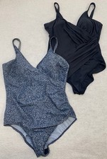 Miraclesuit One Piece Swimsuit Women  s 18 Padded Lot Of 2