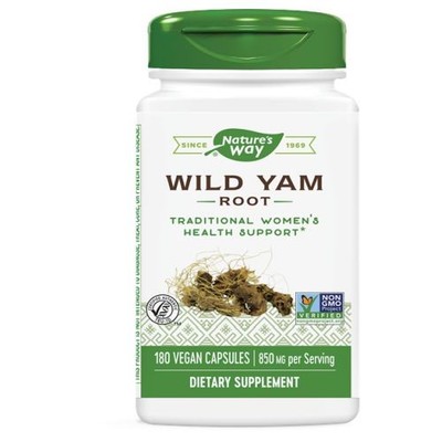 Wild Yam Root 180 Caps 700mg by Nature's Way