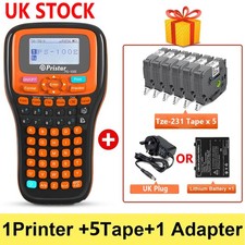 Fit For Brother P-Touch TZe-231 TZ 12mm Industrial Handheld Label Maker Printer
